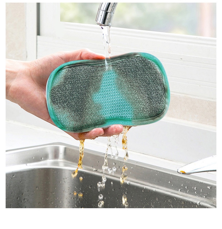 Multi-purpose sponge pad Scrub _ wipe 2 in 1-8